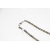 Necklace Strand String Beaded Labradorite Stone Diamond Cut Bead Women Gift D802